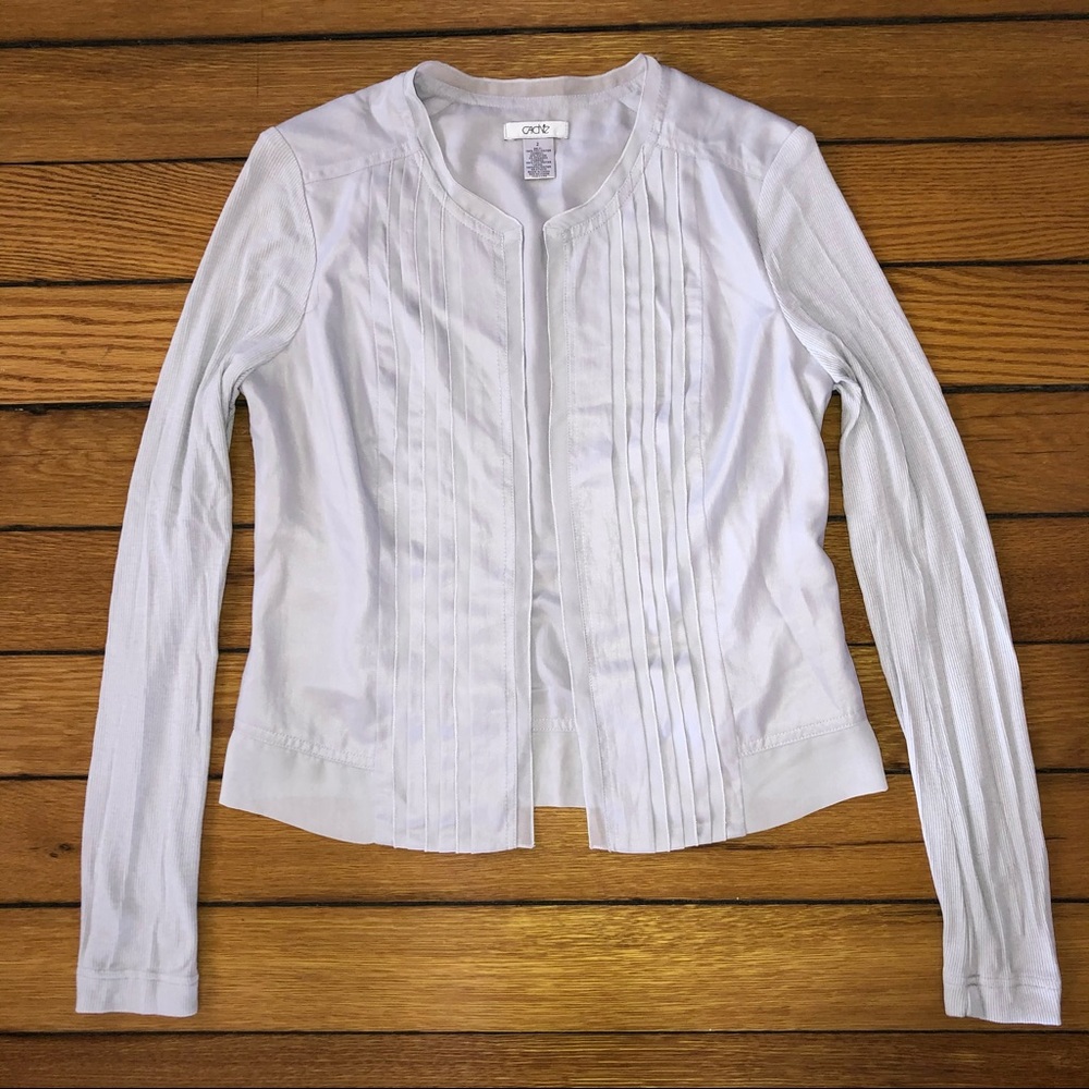Cache open front blouse 2 cardigan XS top